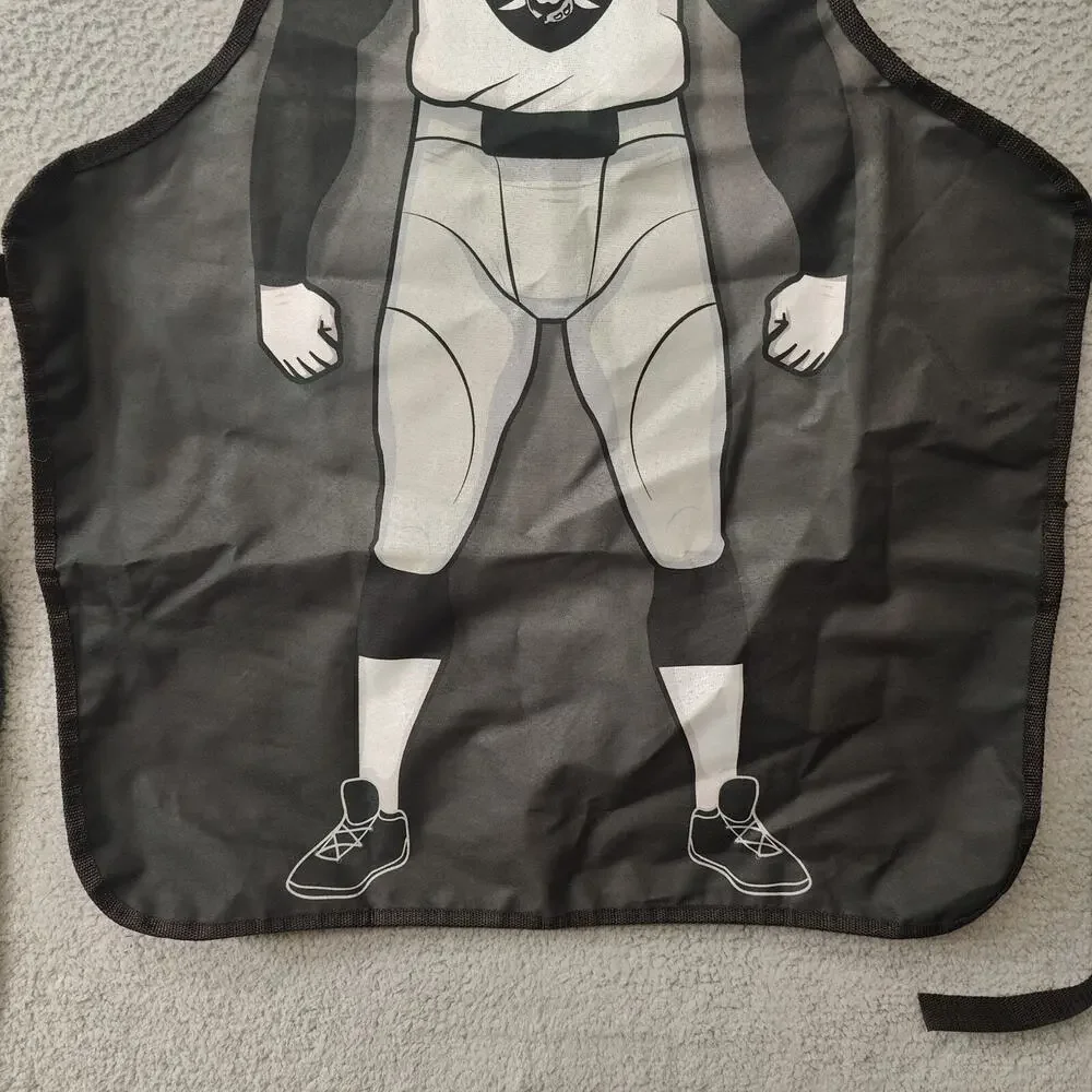 Las Vegas Raiders Apron Double-Sided NFL Team Los Angeles Oakland Football Team